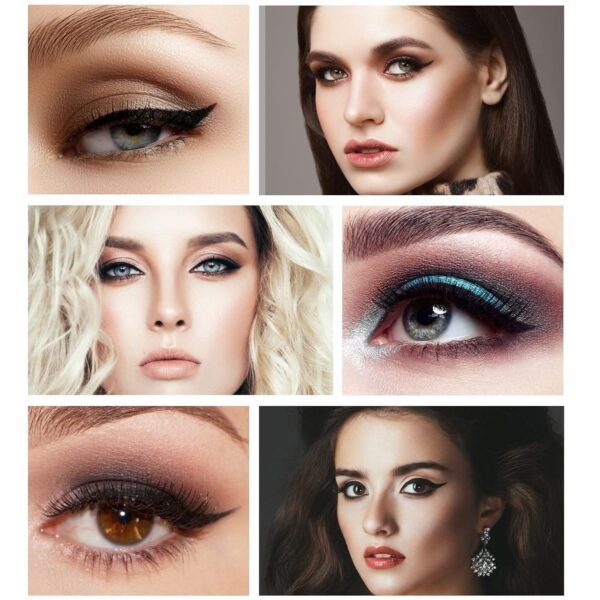 Boobeen Waterproof Gel Eyeliner Smudge-proof Eye Liner Gel Makeup Set High Pigment Easy to Apply Long-lasting For All Day - Image 8
