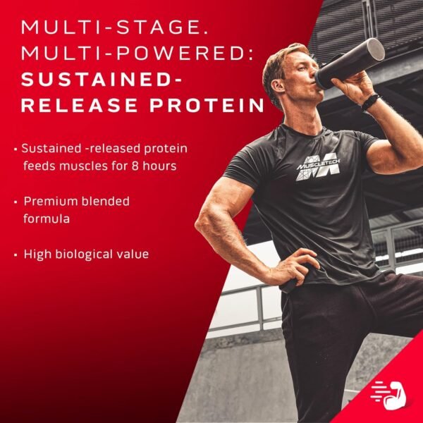 MuscleTech Phase8 Protein Powder | Whey & Casein Protein Powder | Slow Release 8-Hour Protein | Muscle Builder for Men & Women | Protein Powder for Muscle Gain | Vanilla, 4.58lbs - Image 4