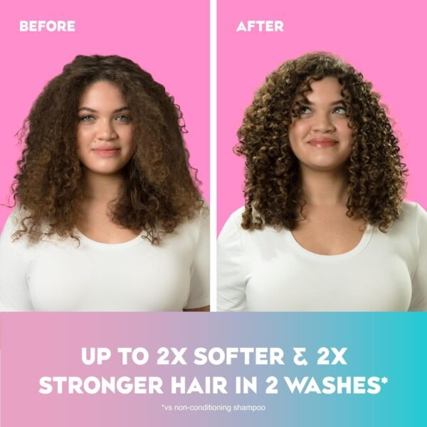 OGX Extra Strength Hydrate & Repair Shampoo with Moroccan Argan Oil - Moisturizes Dry, Damaged Hair - Sulfate-Free, Paraben-Free - 13 fl oz - Image 4