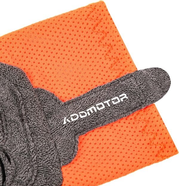 ADDMOTOR Workout Gloves for Men and Women, Breathable Exercise Gloves, SBR Padded Wear Non-Slip & Full Palm Protection Fingerless Gloves for Cycling, Exercise,Gym, Fitness and Training - Image 9