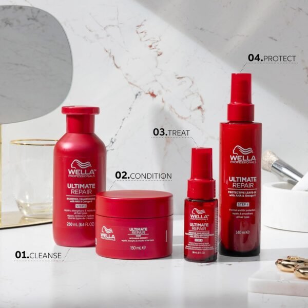 Wella Professionals ULTIMATE REPAIR Mask|Deep Nourishing Hair Mask| Hydrating Smooth| Repairs Damage - Image 8