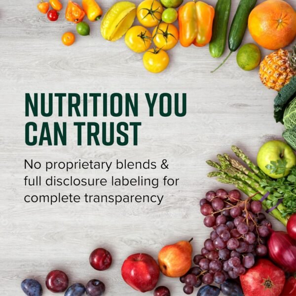 Vibrant Health, Green Vibrance, Includes 65 Plant-Based Superfoods, 25 Billion Probiotics, Fiber, Adaptogens & Enzymes, 83 Servings - Image 7