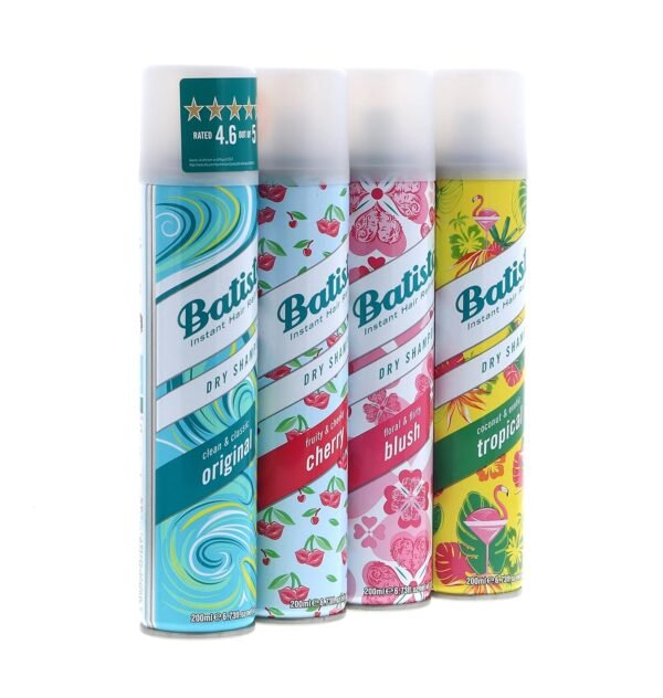 Batiste Dry Shampoo Original, Cherry, Blush, Tropical (4 pack) 6.73 oz - Image 9