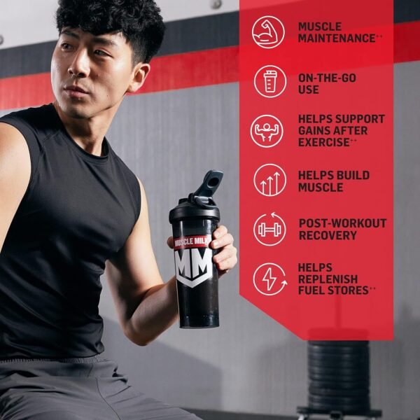 Muscle Milk Gainer Protein Powder, Vanilla Creme, 32g Protein, 5 Pound - Image 5
