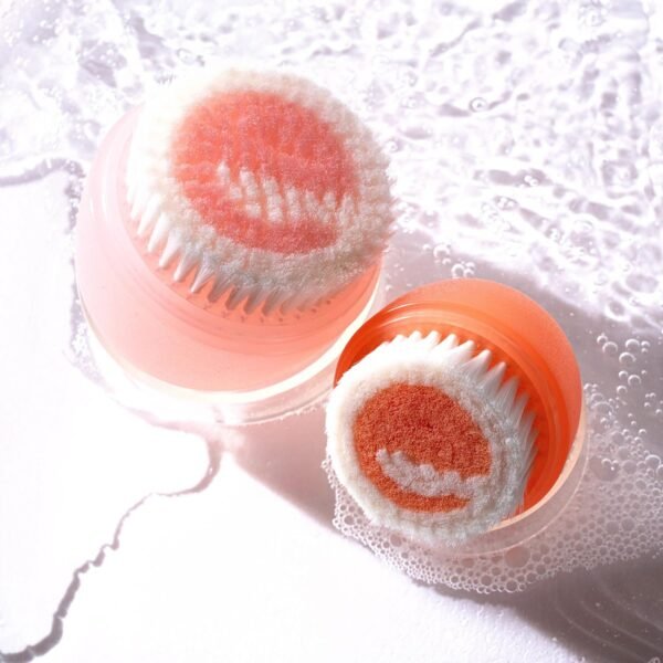 EcoTools Mini Facial Cleansing Brush, Infused with Citrus, Boosts Collagen, Safe for Sensitive Skin, Exfoliates & Clean Pores, Travel Sized, Ecofriendly, Vegan & Cruelty-Free, 2 Count - Image 7