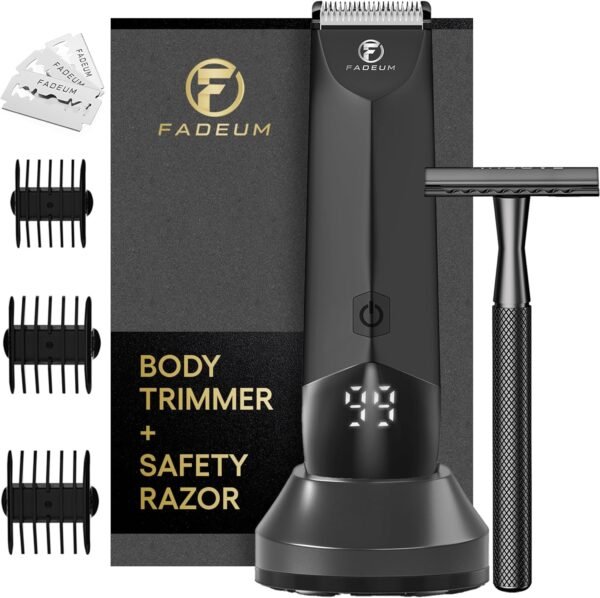 Manscape Ball Trimmer for Men - Ball Shaver for Men, Men's Groin Trimmer, Manscaping Kit Groin Shaver Body Trimmer for Men Pubic Hair - Image 2
