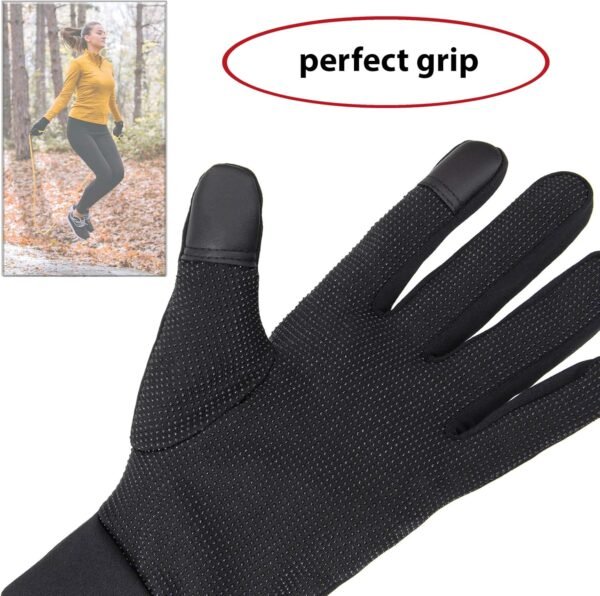 Lightweight Sports Gloves Men Woman Gloves Touchscreen Running Thin Warm Liner Winter Bike Walking Cycling Biking Sporting Driving Anti Slip Glove Liner - Image 5