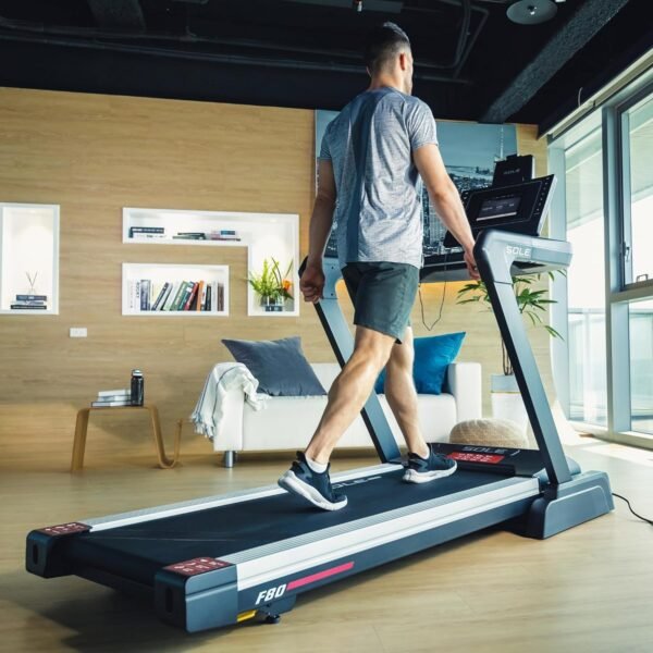 SOLE Fitness F63, F65, F80, F85, TT8 Treadmill with Incline, Bluetooth, Foldable Treadmill Option, Treadmills for Home, Work from Home Fitness, Running and Walking Treadmill - Image 3
