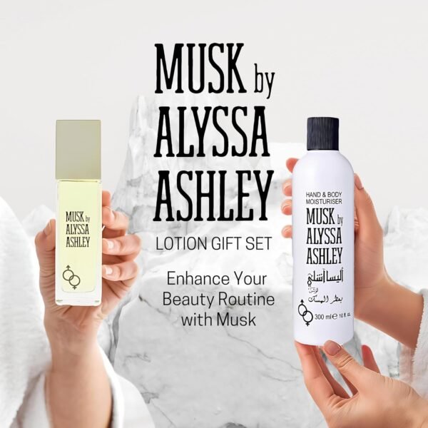 ALYSSA ASHLEY Musk Perfume for Women and Lotion Gift Set - Image 6