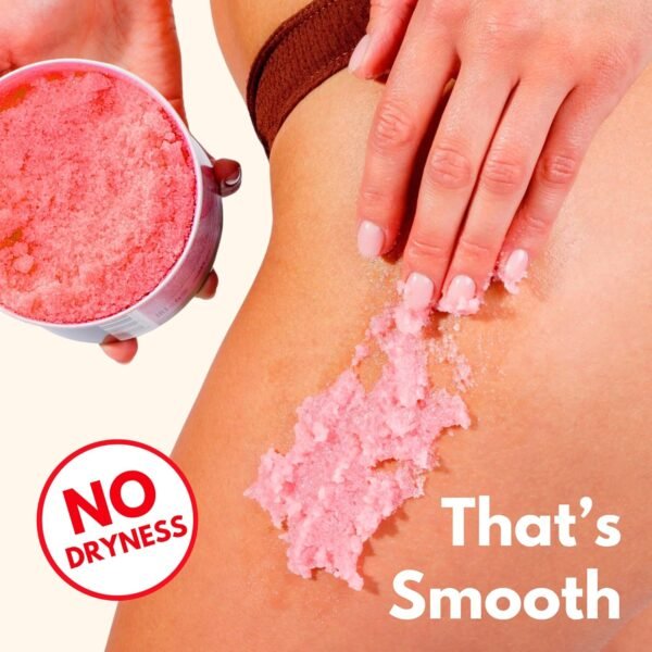 Bikini Area Exfoliator, 2% Kojic Acid Vitamin C & 7% AHA/BHA Even Skin Tone & Ingrown Hair - Underarm Scrub - Radian, Smoothe & Soften Body Scrub - Image 7