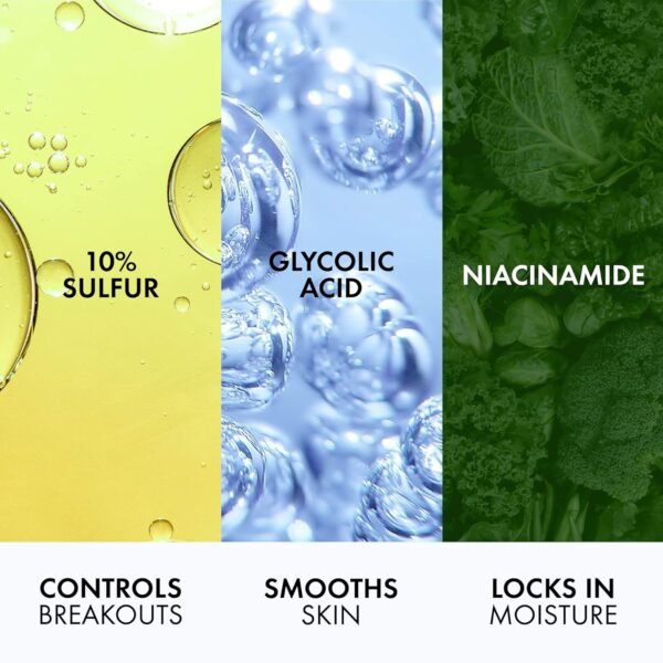 Vichy Normaderm S.O.S Acne Rescue Spot Corrector, 10% Sulfur & Glycolic Acid & Niacinamide, Blackhead Remover & Acne Spot Treatment For Face, Helps Clear & Prevent, Paraben & Oil Free - Image 5
