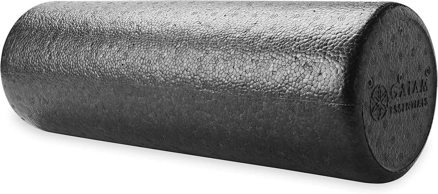 Gaiam Essentials Foam Roller, High Density Firm Deep Tissue Muscle Massager for Back Pain & Sore Muscles - Image 2