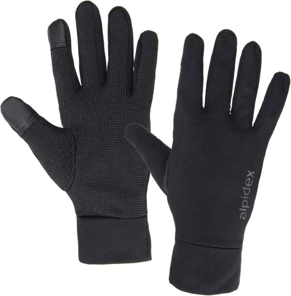 Lightweight Sports Gloves Men Woman Gloves Touchscreen Running Thin Warm Liner Winter Bike Walking Cycling Biking Sporting Driving Anti Slip Glove Liner - Image 2