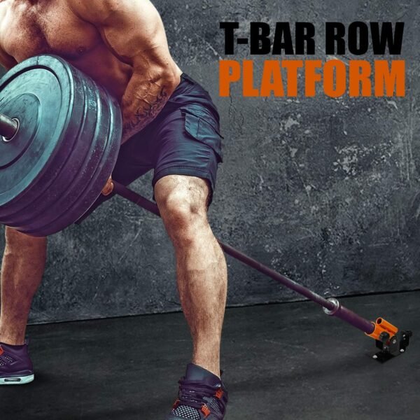 Yes4All T Bar Row Platform, Landmine Attachment for Barbell fits 1” Standard Bar & 2” Olympic Bar, Landmine Handle T Row - Image 6