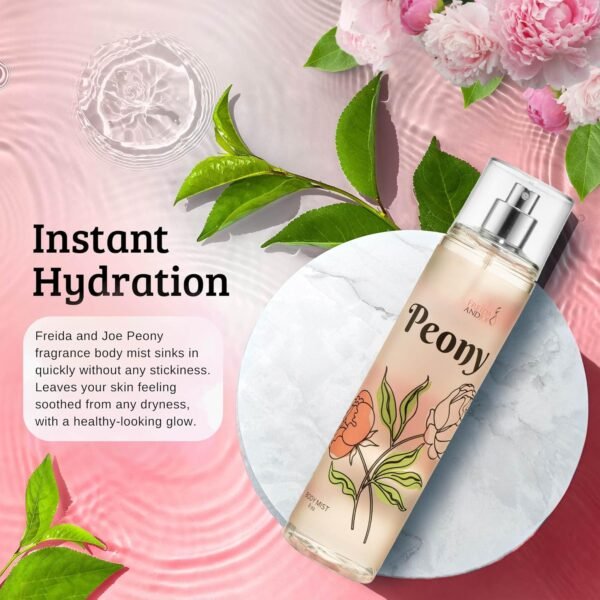 Peony Elegance Fine Fragrance Body Mist Spray: A Scented Peony Floral Sophistication, 8 oz Spray Bottle, Ideal for Gifting Stocking Stuffer - Image 7