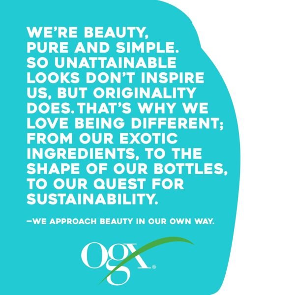 OGX Sensitive + Pink Sea Salt & Rosewater Sulfate-Free Soothing Body Scrub with Healing Rose Quartz, Gentle Exfoliating Daily Body Wash to Soften & Smooth Skin, 19.5 Fl Oz - Image 8