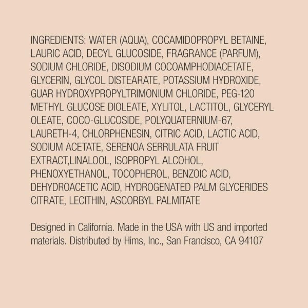 hims Thick Fix Shampoo & Conditioner Set - Thickening Shampoo and Conditioner with Saw Palmetto and Niacinamide - No Parabens or Sulfates, Vegan and Cruelty Free - Eucalyptus Grove, 2 Pack, 6.4 fl oz - Image 8