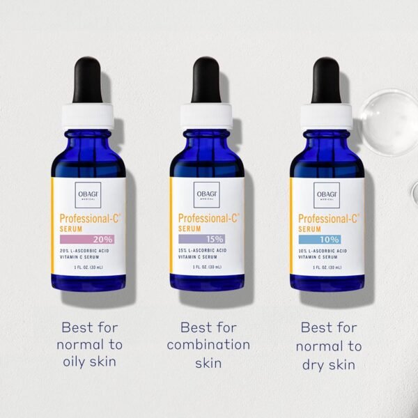 Obagi Professional-C 10% Vitamin C Serum – Helps Brighten Skin Tone and Minimize the Appearance of Fine Lines & Wrinkles – Safe for Sensitive Skin – 0.42 oz - Image 4