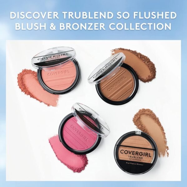 COVERGIRL Trublend So Flushed High Pigment Blush, Love Me, 0.33 Oz - Image 7