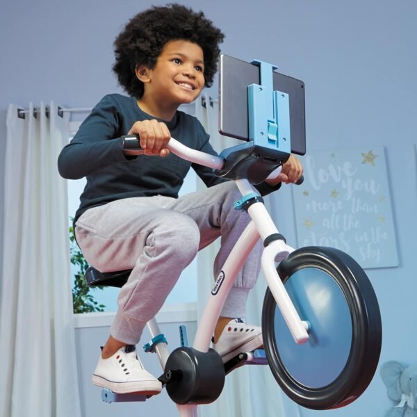 Little Tikes Explore & Fit Cycle Heavy Duty Battery Powered stationary bicycle - Image 9