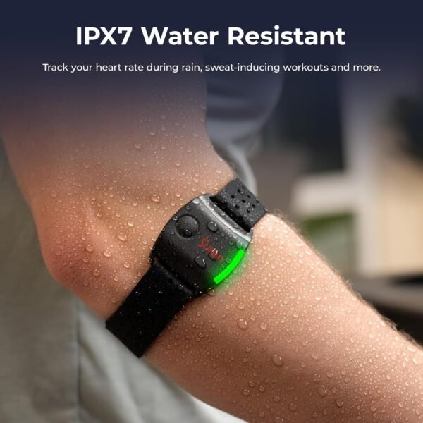 Sunny Health & Fitness Heart Rate Monitor Armband with LED Indicator - Image 6