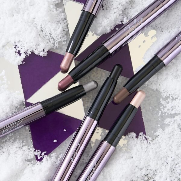 Julep Eyeshadow 101 Palette-Style Crème-to-Powder Waterproof Eyeshadow Sticks – Moonlight – Long-Lasting, Crease-Proof, 6 Piece Eyeshadow Set with Built-in Smudger - Image 11