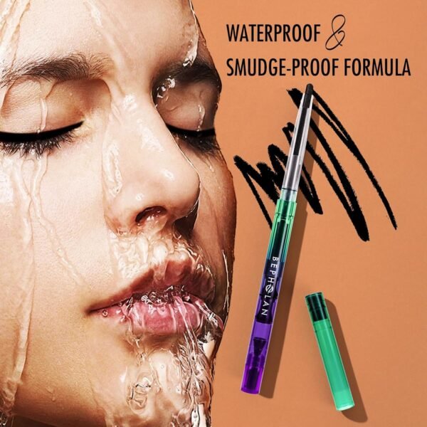 BEPHOLAN Black Eyeliner Pencils,Waterproof Gel Eyeliner Pencil Black Waterline Eye Liner Pen for Women Waterproof Smudge Proof Long-lasting (BLACK) - Image 6