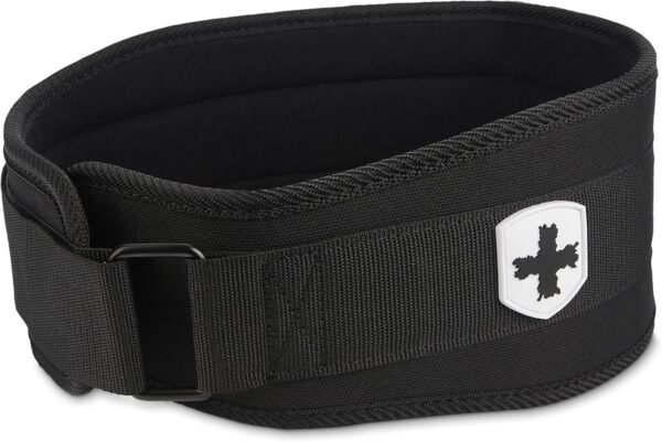 Harbinger Weightlifting Belt, Foam, 4.5" Width, Pink, X-Small - X-Large - Image 2