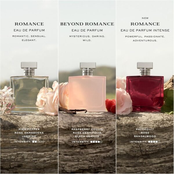 Ralph Lauren - Romance - Eau de Parfum - Women's Perfume - Floral & Woody - With Rose, Jasmine, and Berries - Medium Intensity - Image 5