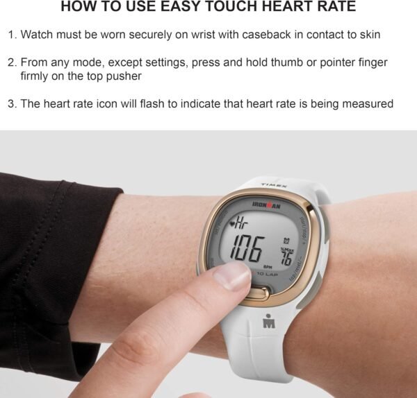 Timex Ironman Triathlon Transit+ Watch with Activity Tracking & Heart Rate 33mm - Image 8