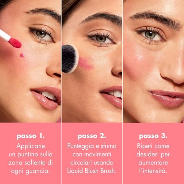 e.l.f. Camo Liquid Blush, Long-lasting Liquid Blush For High-pigment Color, Creates A Soft, Dewy Finish, Vegan & Cruelty-free, Dusty Rosé - Image 6