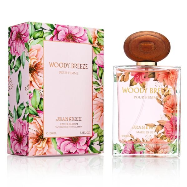 Jean Rish Woody Breeze Eau De Parfum - Perfume for Women (3.4 Fl Oz / 100ml) with Black Currant, Iris & Praline Notes - Long Lasting and Luxury Fragrance - Image 6