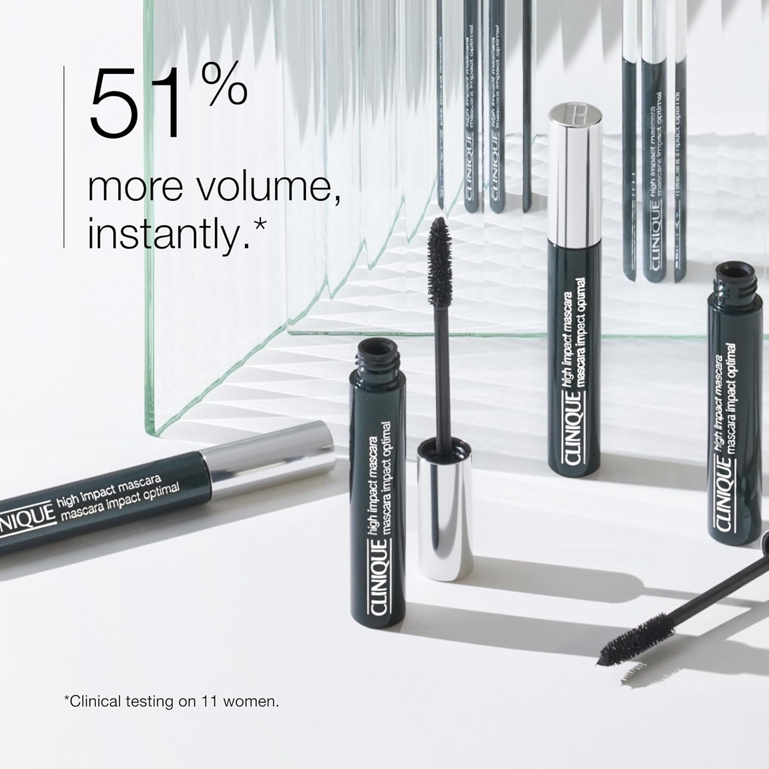 Clinique High Impact Mascara | Lengthening, Volumizing + Safe For Sensitive Eyes - Image 3