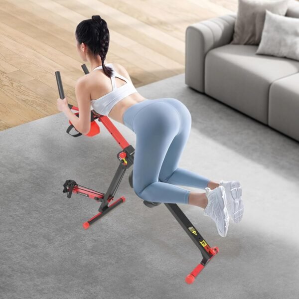 Rowing Machine, 3 in 1 Compact Adjustable Rowing Machine 264.55LBS Loading Capacity Rower Machine for Home with LED Monitor Foldable Rowing Exercise Machine - Image 5