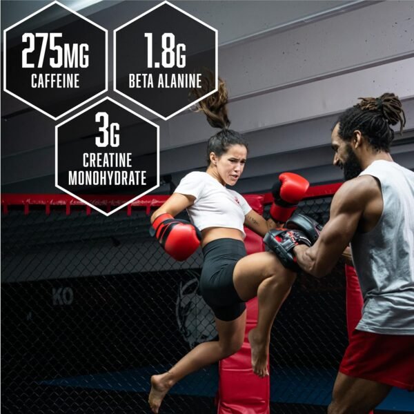BSN N.O.-XPLODE Pre Workout Powder, Energy Supplement for Men and Women with Creatine and Beta-Alanine, Flavor: Fruit Punch, 30 Servings - Image 6