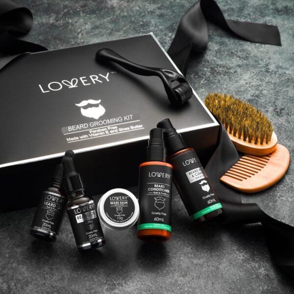 Beard Grooming Kit, Valentines Gifts for Men, Beard Kit Set with Beard Oil, Balm, Wash, Brush, Comb & More, Mens Gifts for Dad Him Boyfriend Husband Man, Stocking Stuffers for Men, Birthday Gifts - Image 3