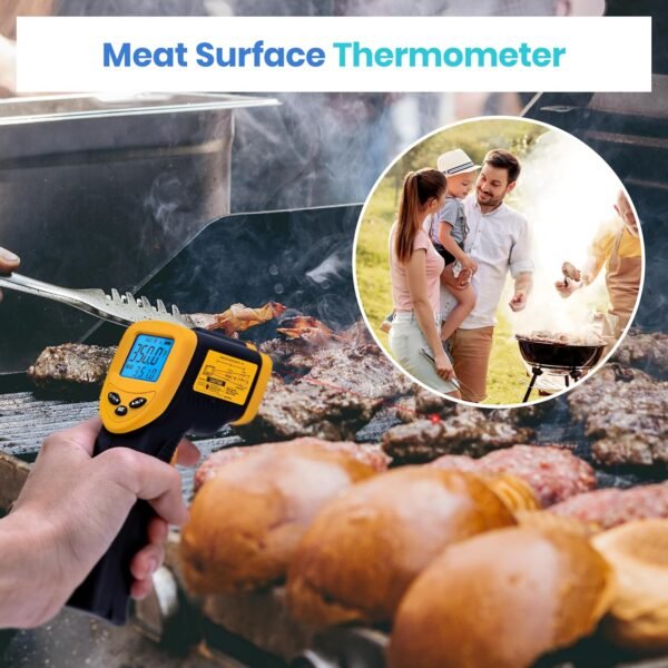 Etekcity Infrared Thermometer 774 and Smart Nutrition Scale, Digital for Cooking Baking Grilling, Track Calories Protein 19 Nutrients - Image 4