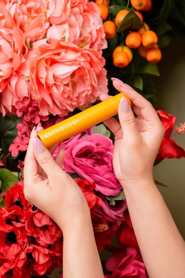Anthology Serene Bloom Roll on Perfume Oil for Women 0.3oz 9 ML | Citrus, Vanilla, Pink Pepper, Jasmine & Iris Notes | Alcohol Free, Travel size, Mini Perfume | Clean & Cruelty Free Fragrance - Image 7