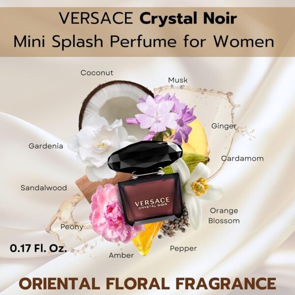 Versace Gifts & Sets Womens Mini Set (Crystal Noir/Bright Crystal/Eros Pour Femme EDT, Pour Femme Dylan Blue EDP) - Image 4