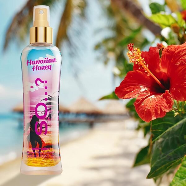 So…? Hawaiian Honey Body Mist - Floral and Vanilla Scented Perfume for Women - Ideal Gifts for Women - Long Lasting Body Spray for Women - 6.9 oz - Image 6
