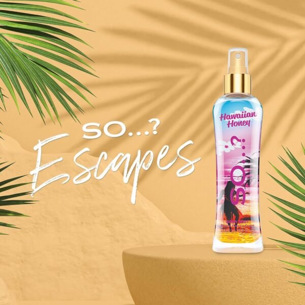 So…? Hawaiian Honey Body Mist - Floral and Vanilla Scented Perfume for Women - Ideal Gifts for Women - Long Lasting Body Spray for Women - 6.9 oz - Image 5