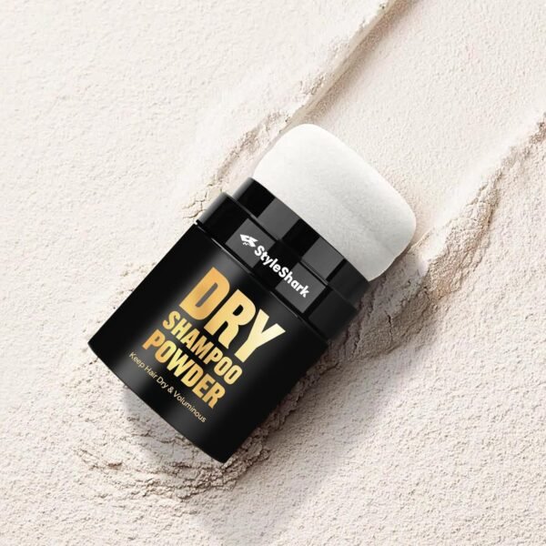 Volumizing Hair Powder - Mattifying Dry Shampoo for Root Fuller Look, Travel Size for Women & Men (0.29 oz) - Image 8