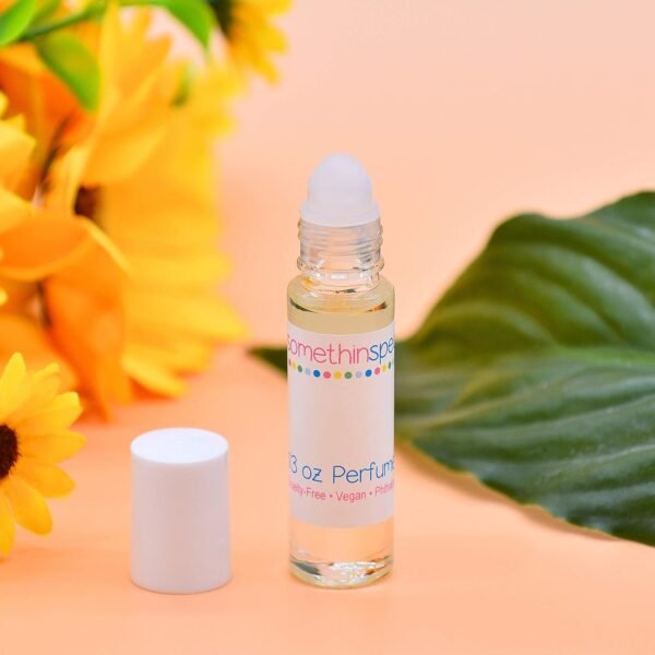 Jasmine Musk Perfume Roll On .33oz/10ml - Jasmine, Vanilla, Soft Musk Scent - Vegan + Cruelty-Free - Image 5