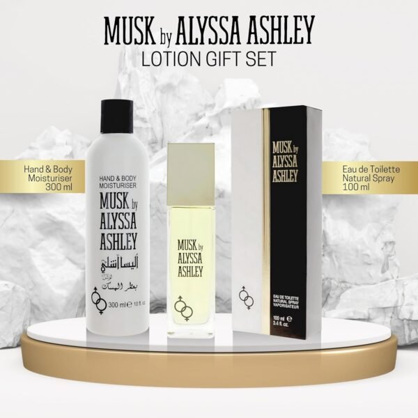 ALYSSA ASHLEY Musk Perfume for Women and Lotion Gift Set - Image 3