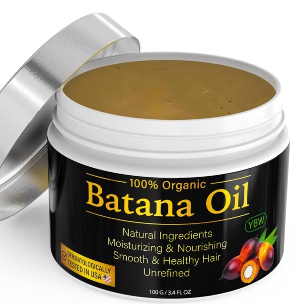 100% Natural Batana Oil for Hair Growth, Dr. Sebi Hair Oil from Honduras, Prevent Hair Loss, Eliminates Split Ends for Men & Women - Image 2