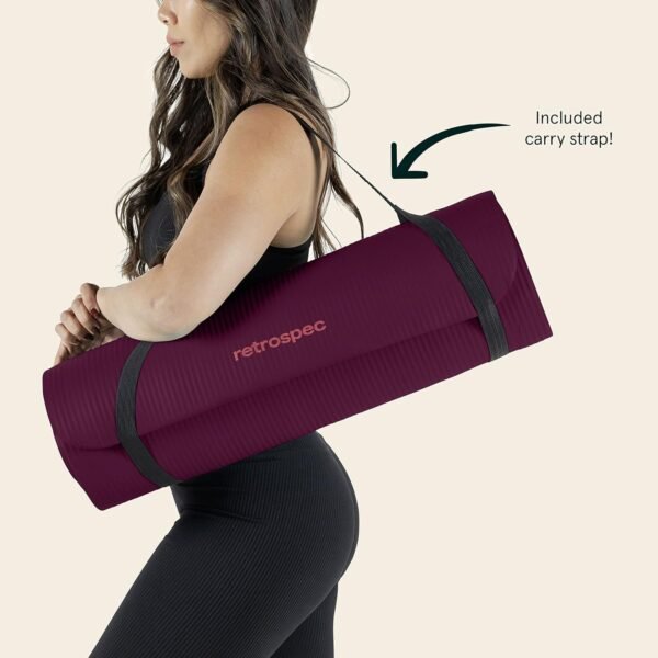 Retrospec Solana 1 inch Yoga Mat - Image 8