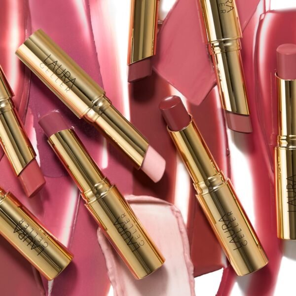 LAURA GELLER NEW YORK Jelly Balm Moisturizing Tinted Lip Balm - In the Buff - Hydrating Vitamin E - Semi-Shine Finish - Image 9