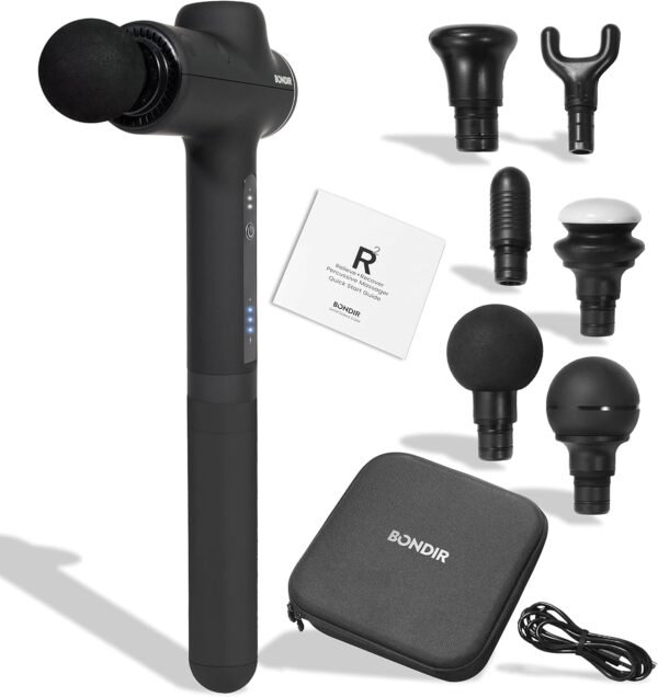 R2 Massage Gun - Percussion Deep Tissue Back Massager with Extension Handle - Image 2