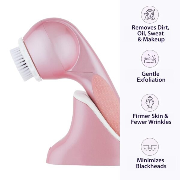 Michael Todd Beauty - Soniclear Elite - Facial Cleansing Brush System - 6-Speeds - Face Cleansing Brush & Exfoliating Body Scrubber - Image 3