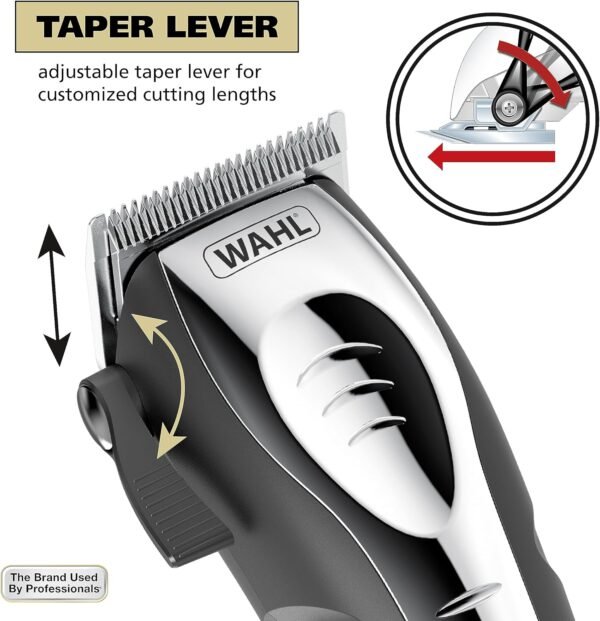 Wahl USA Quiet Pro Corded Dog Clippers for Grooming - Heavy Duty Compact Electric Dog Grooming Kit Hair Clippers for Dogs Cats Pets- Model 9181 - Image 5
